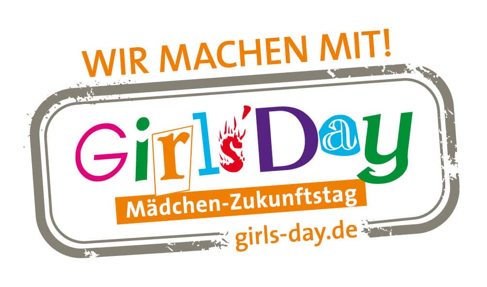 Banner Logo GirlsDay - Girls'Day im Stellwerk18