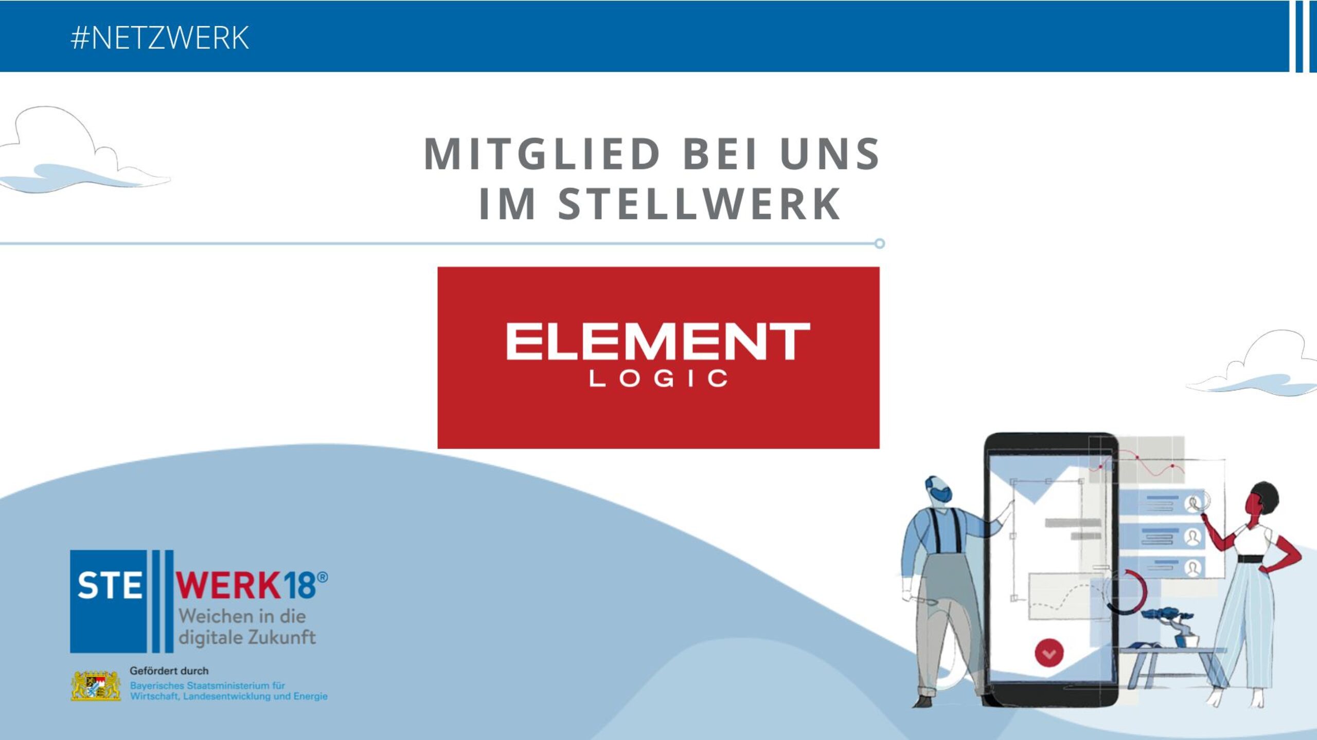 Newsbild Neues Mitglied Element Logic_20240711